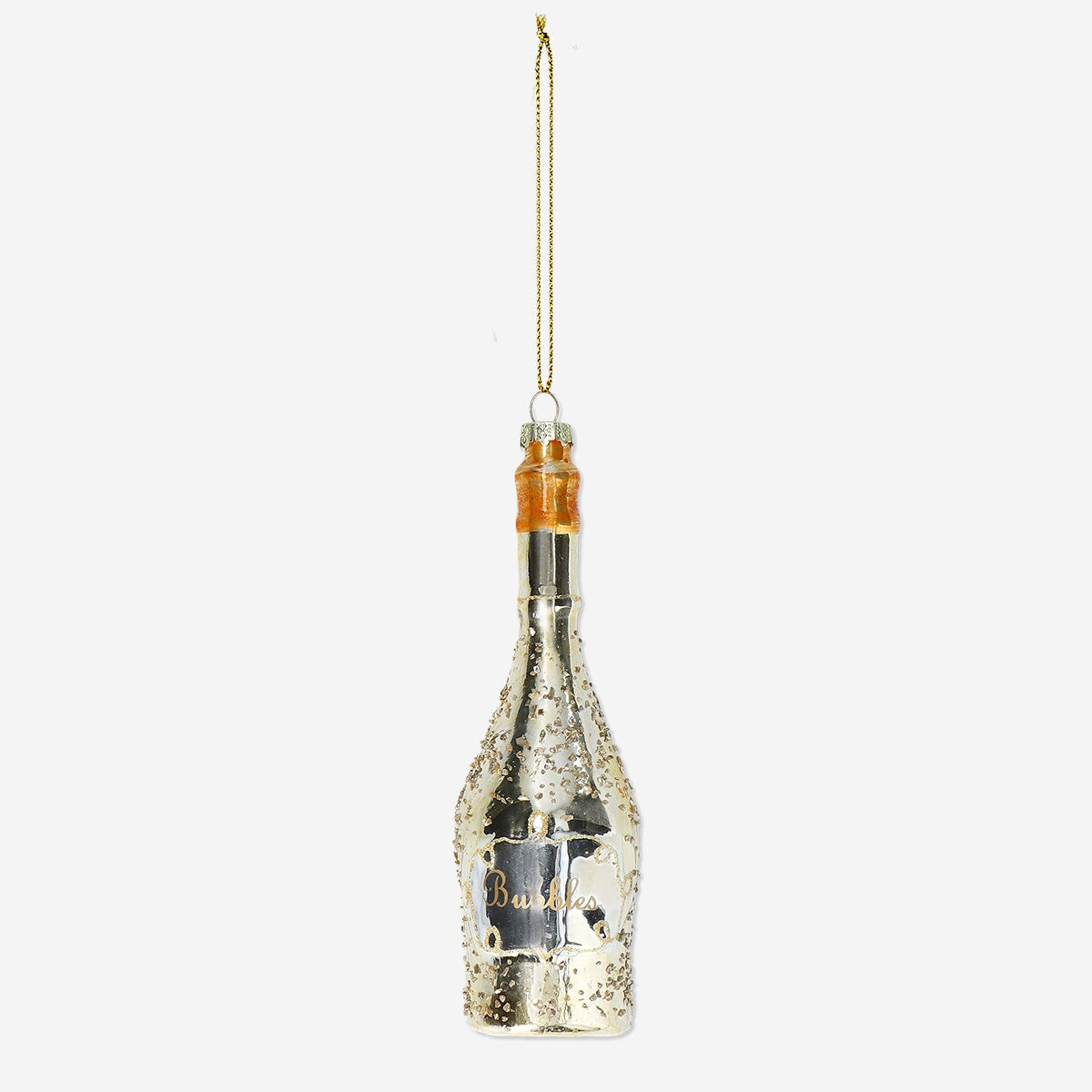 Christmas Bauble - Champagne Bottle Home Flying Tiger Copenhagen 