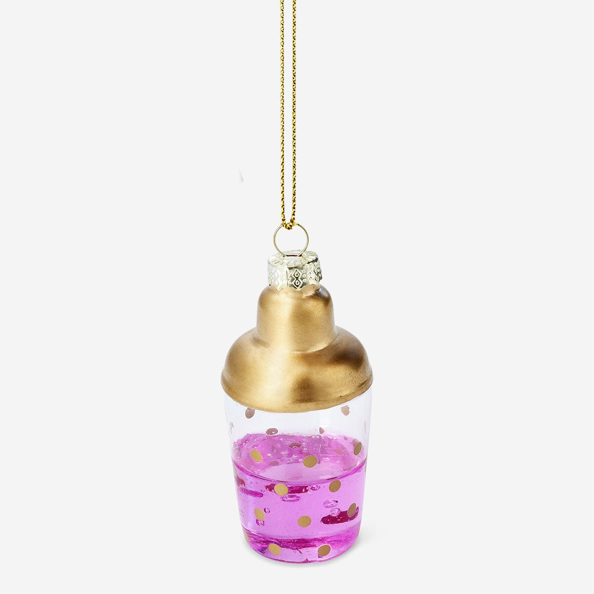 Christmas Bauble - Gold Cocktail Shaker Home Flying Tiger Copenhagen 