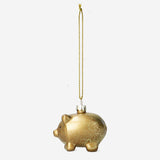 Christmas Bauble - Golden Pig Home Flying Tiger Copenhagen 