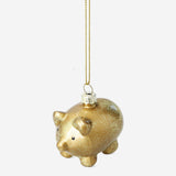 Christmas Bauble - Golden Pig Home Flying Tiger Copenhagen 