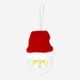 Christmas Bauble - Santa with Fabric Hat Home Flying Tiger Copenhagen 