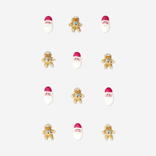 Christmas cake toppers