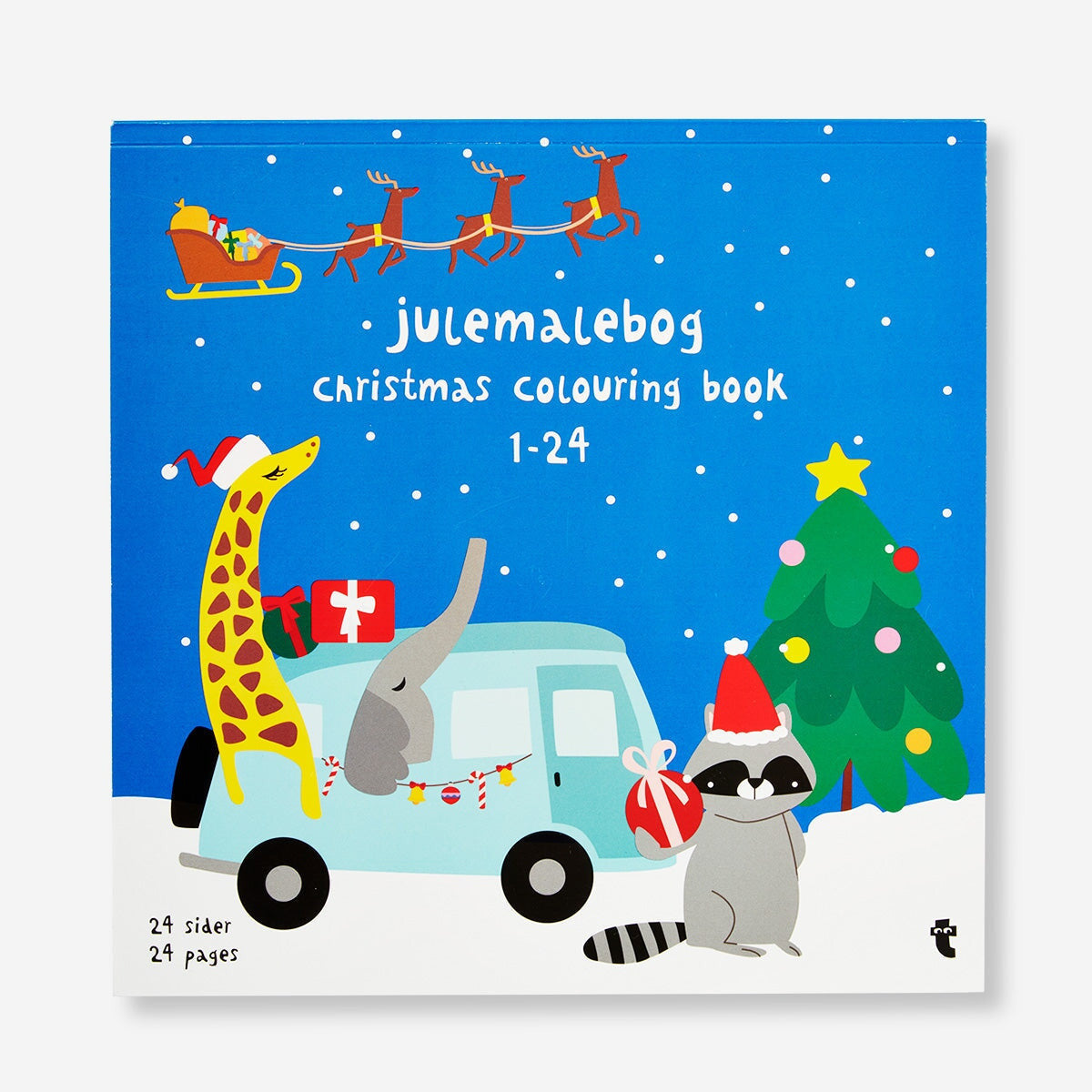 Christmas colouring book Hobby Flying Tiger Copenhagen 