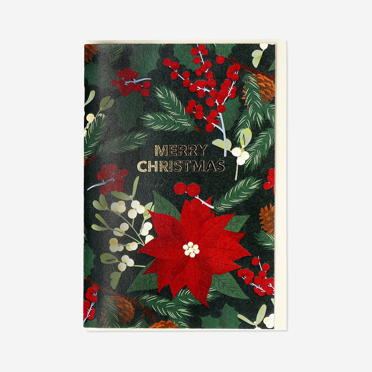 Christmas flowers greetings card Office Flying Tiger Copenhagen 