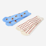 Christmas Socks Giftbox Size 36/38 - 2 pcs Textile Flying Tiger Copenhagen 