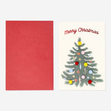 Christmas Tree Card with Pom Pom and Envelope Party Flying Tiger Copenhagen 