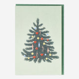 Christmas Tree Cards and Envelopes - 5 pcs Party Flying Tiger Copenhagen 