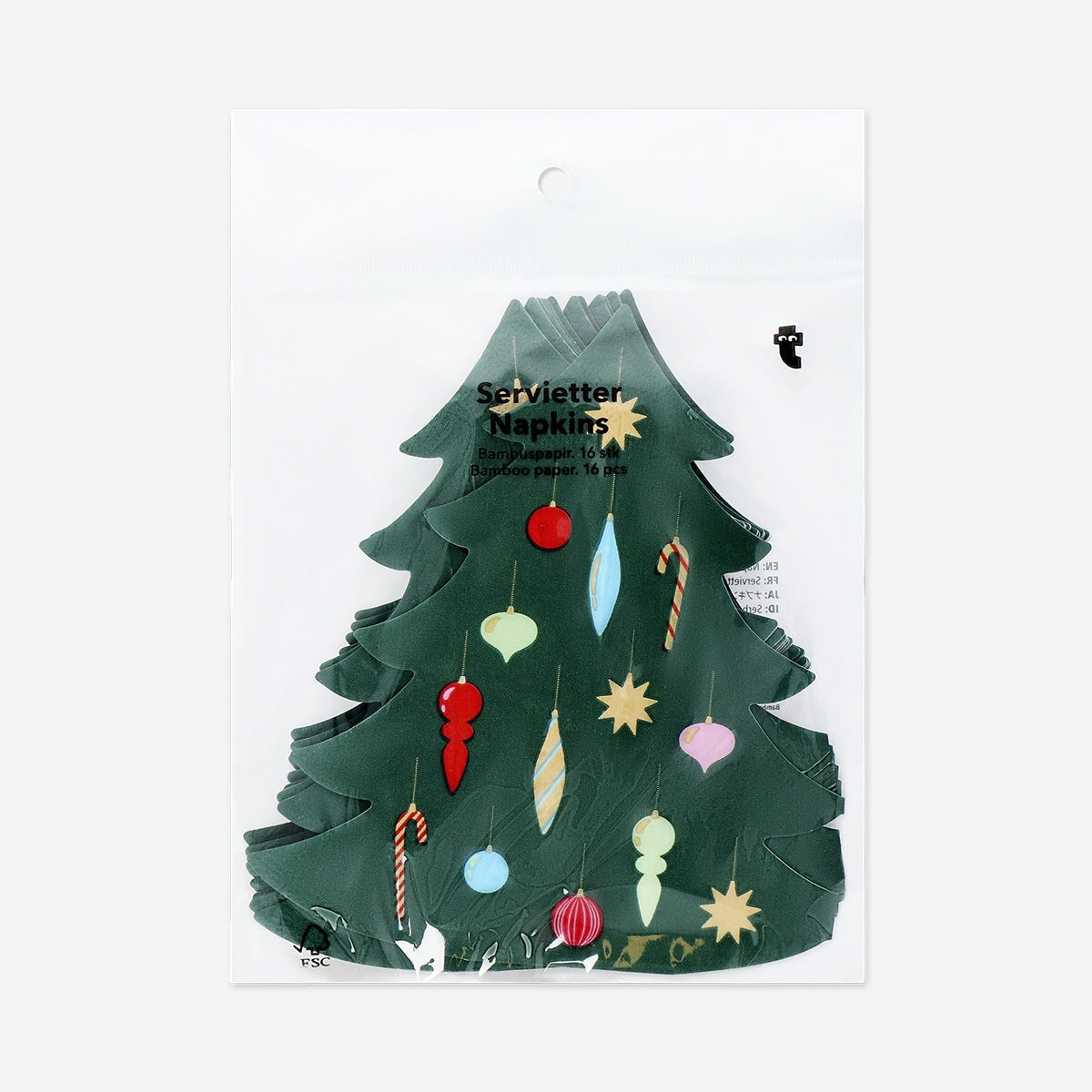Christmas tree napkins - 16 pcs Party Flying Tiger Copenhagen 