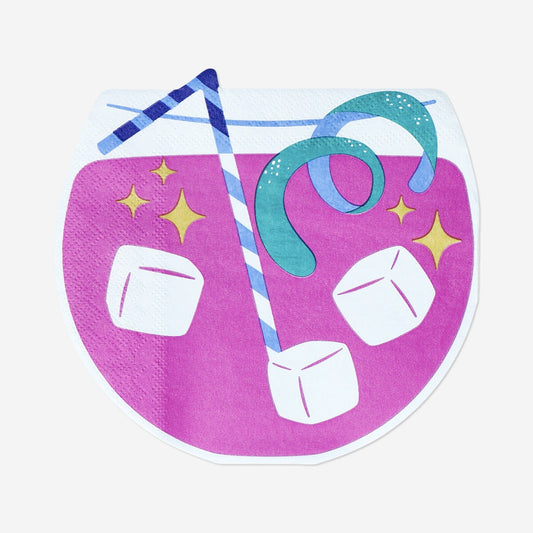 Cocktail napkins - 16 pcs