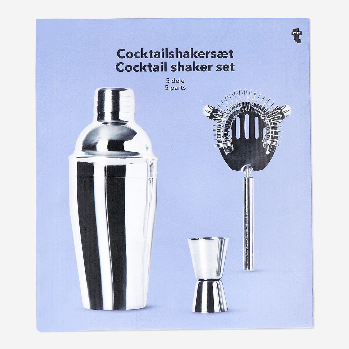 Cocktail Shaker Set - 5 pcs Kitchen Flying Tiger Copenhagen 