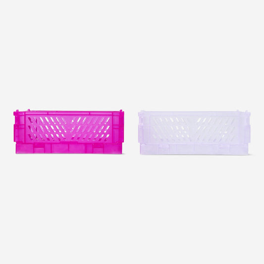 Boîtes de rangement pliables - 2 pcs