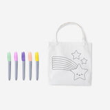 Colour-your-own small tote bag. With markers Hobby Flying Tiger Copenhagen 