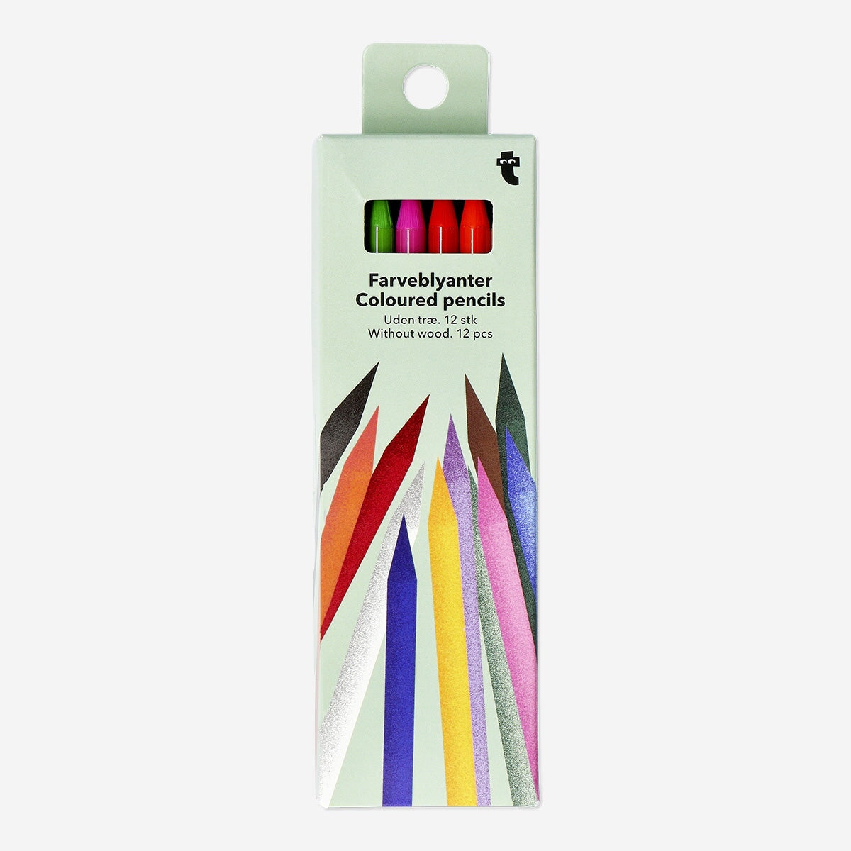 Coloured Pencils - 12 pcs Hobby Flying Tiger Copenhagen 