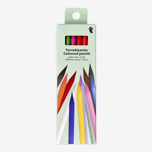 Crayons de couleur - 12 pcs