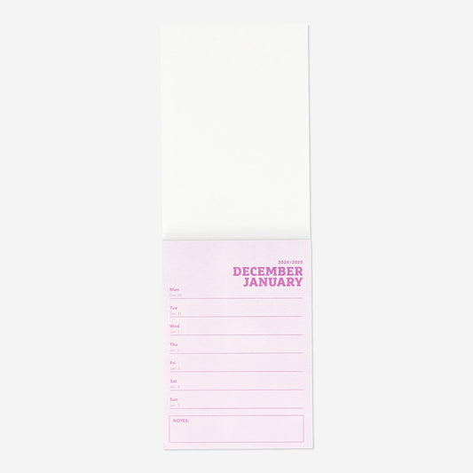 Colourful Planner Pads - English