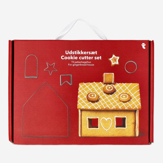 Ausstechformen-Set für Lebkuchenhaus