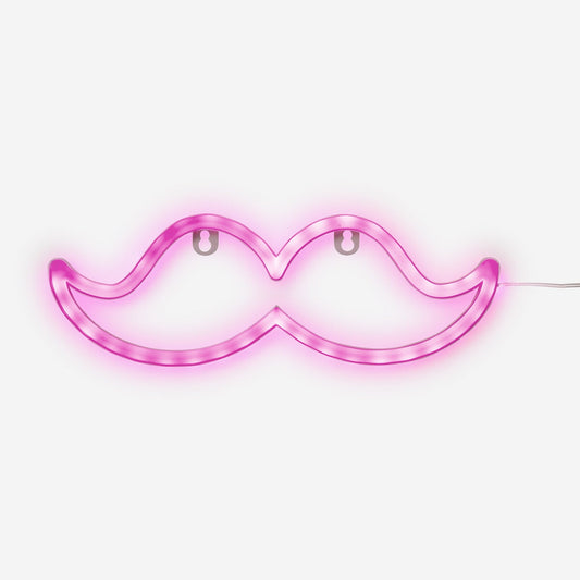 Cosy moustache shaped lamp