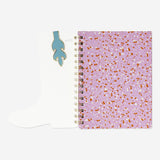 Cowboy boot notebook with pen and bookmark Office Flying Tiger Copenhagen 