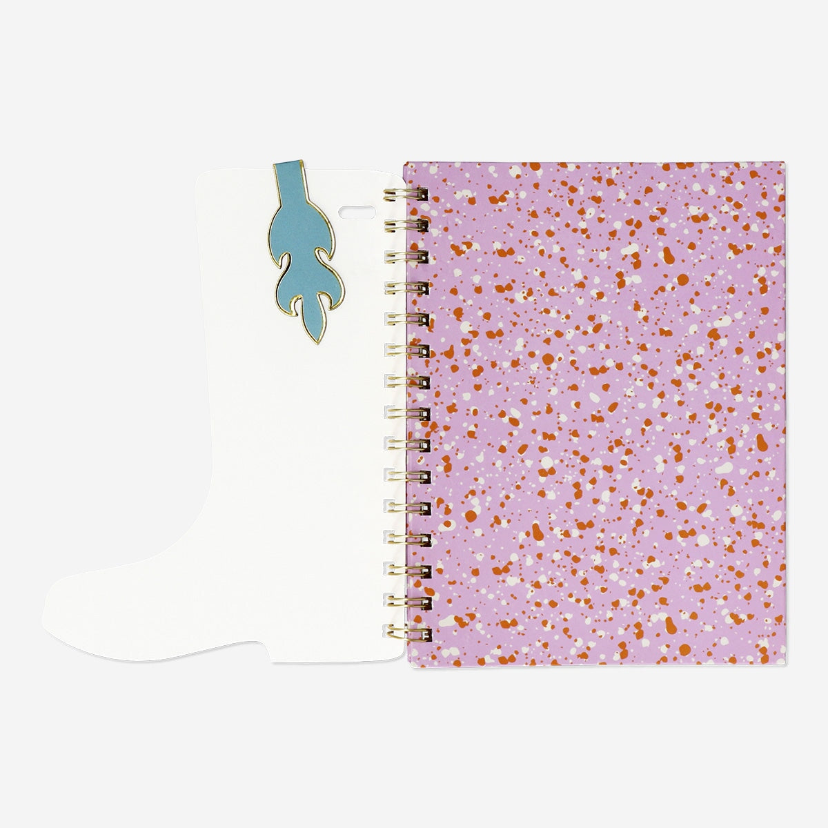 Cowboy boot notebook with pen and bookmark Office Flying Tiger Copenhagen 