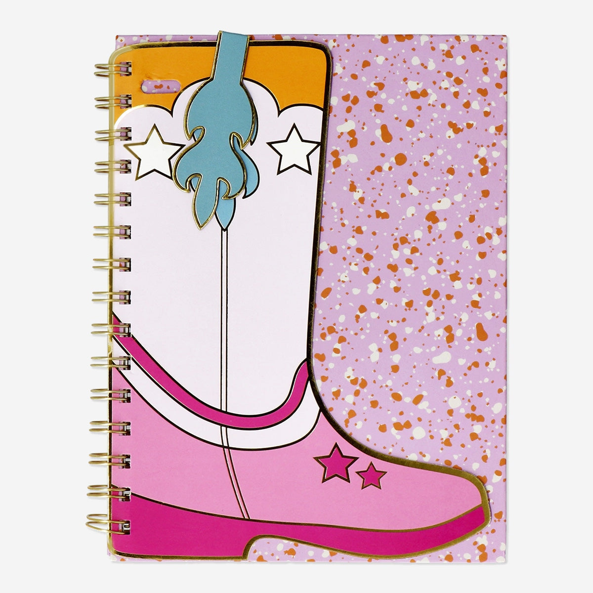 Cowboy boot notebook with pen and bookmark Office Flying Tiger Copenhagen 