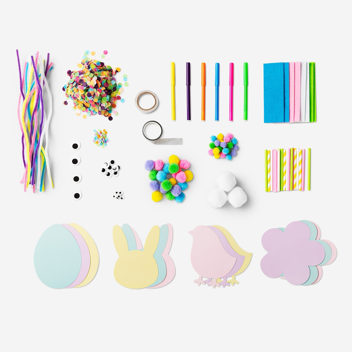 Craft kit. Make your own spring decorations Hobby Flying Tiger Copenhagen 