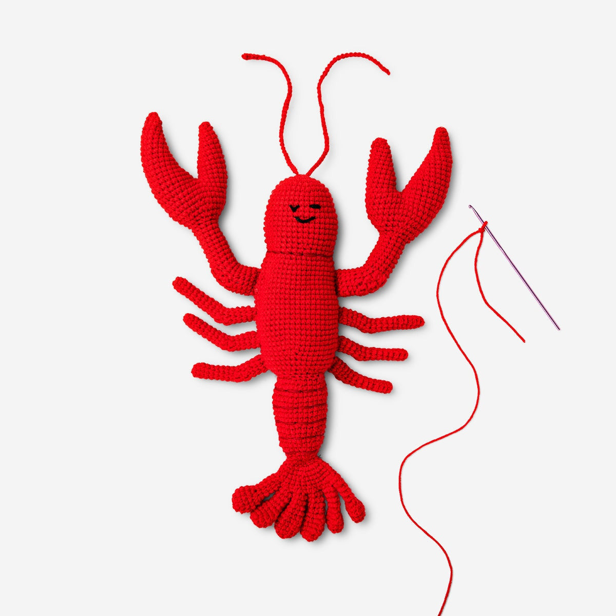 Crochet-your-own lobster Hobby Flying Tiger Copenhagen 