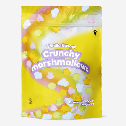 Crunchy marshmallows with vanilla flavour