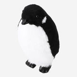 Decorative 9 cm penguin figurine for home decor by Flying Tiger Copenhagen, showing a cute black and white penguin with a glossy finish.
