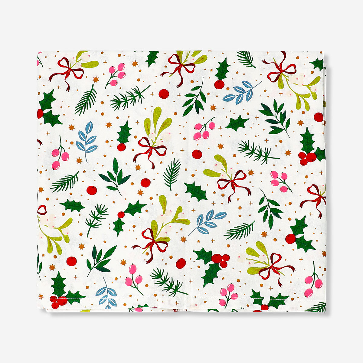 Home tablecloth with Christmas branches, 140x220 cm, featuring festive holiday design by Flying Tiger Copenhagen