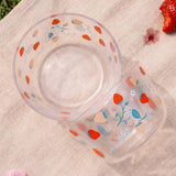 Two Flying Tiger Copenhagen party bowls with strawberry print, perfect for serving snacks at gatherings.