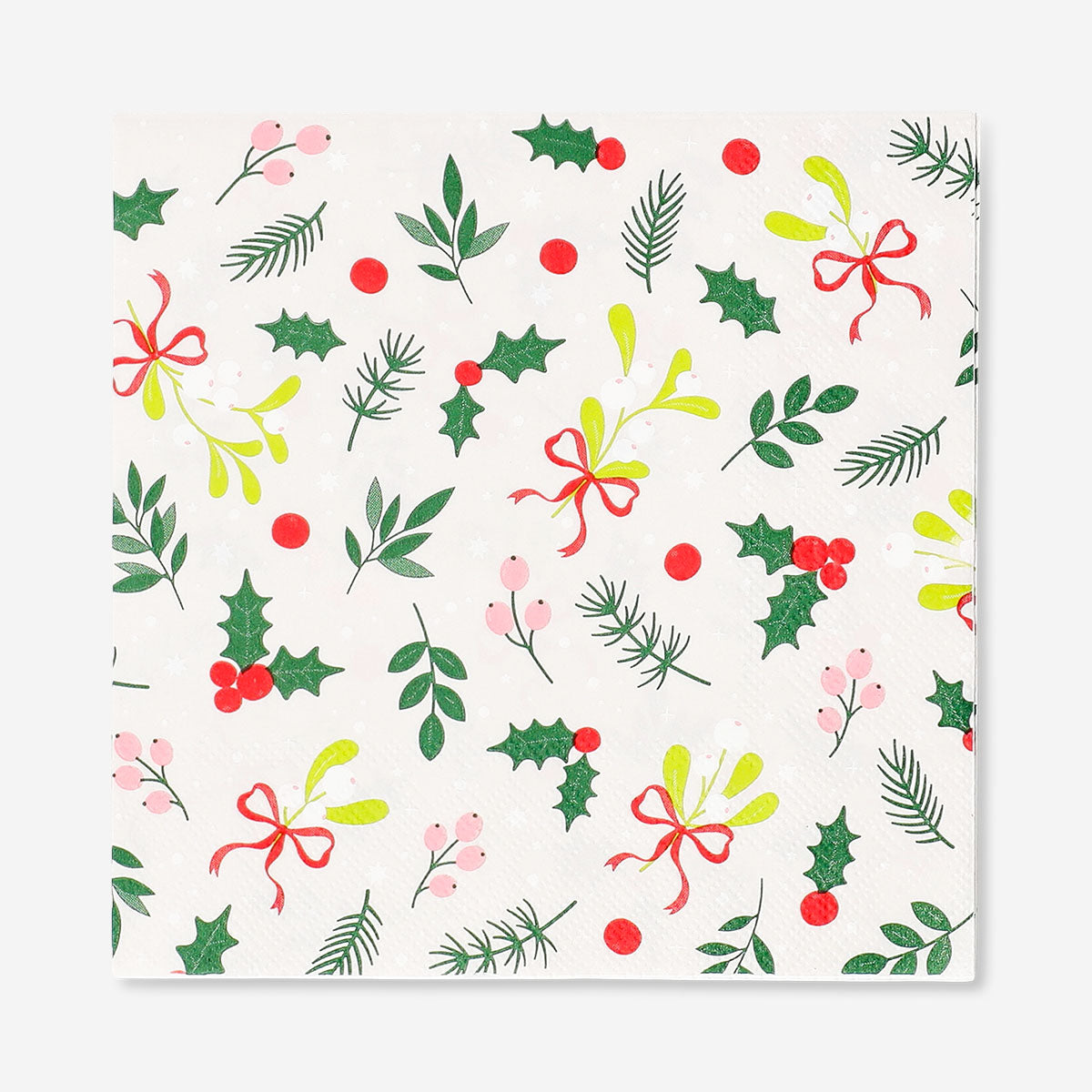 Napkins with Christmas print - 16 pcs