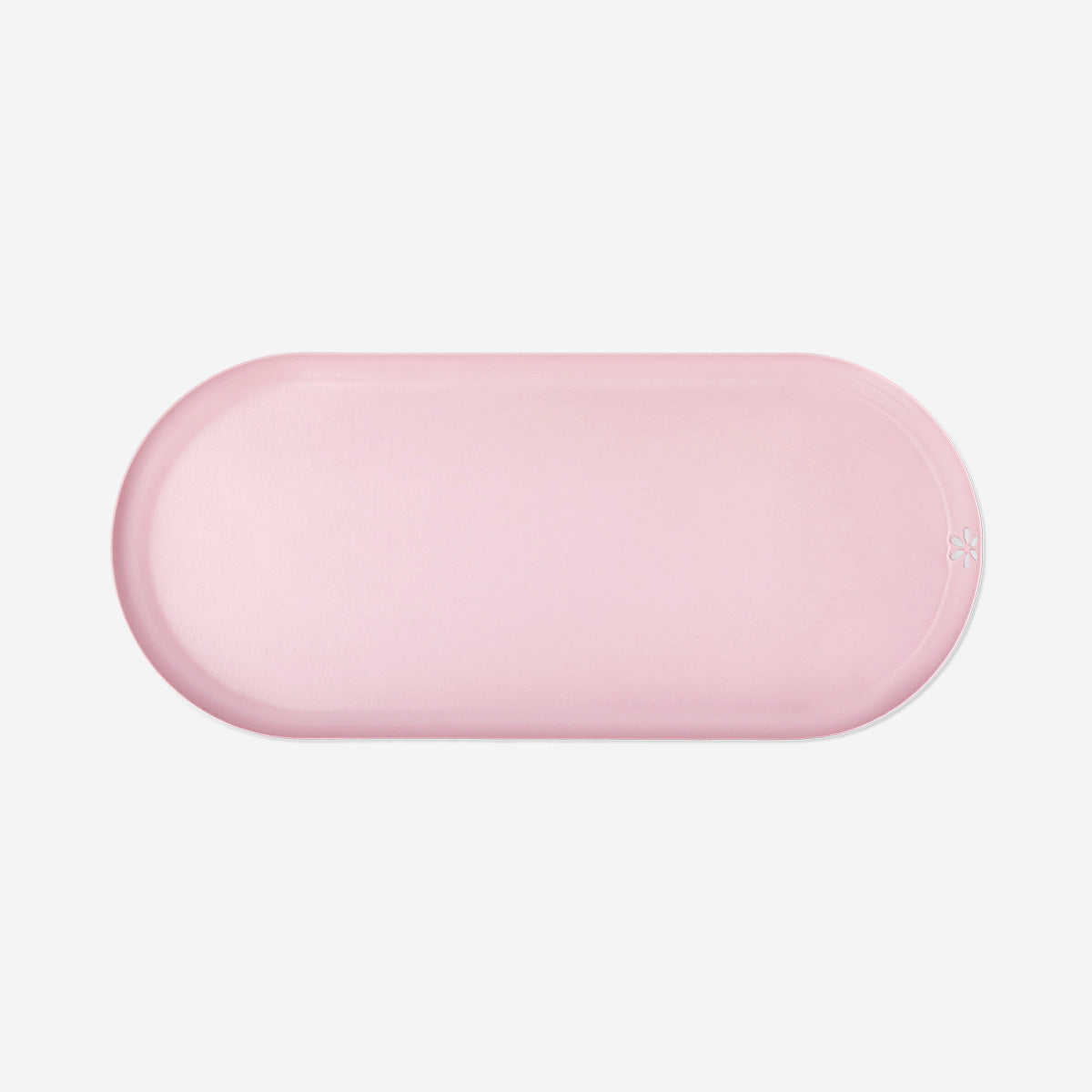 Pink metal desk tray