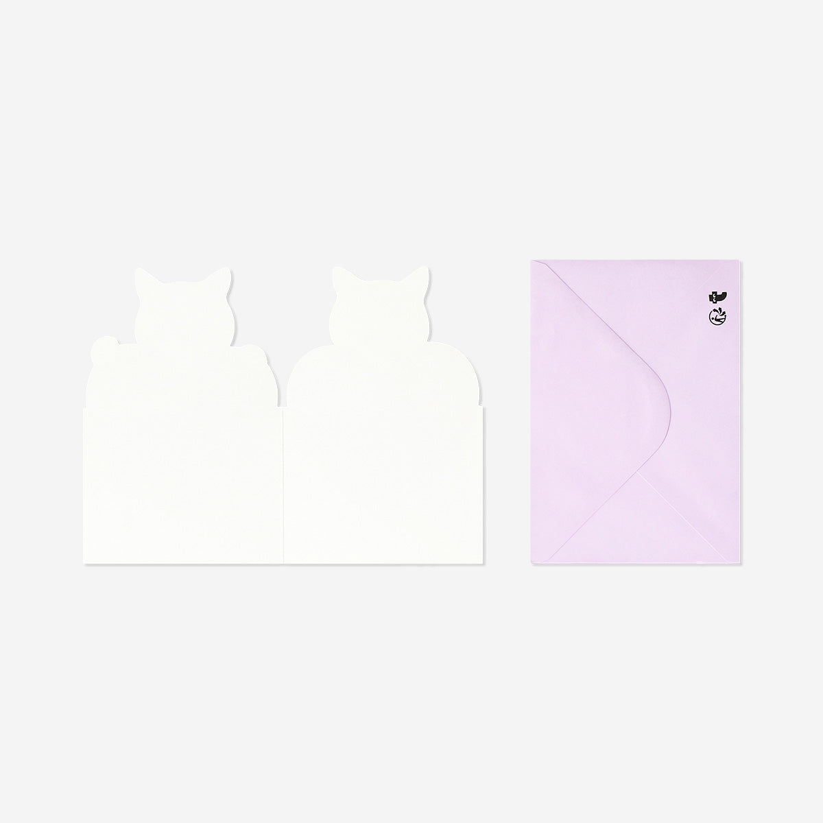 Valentine's card with cat