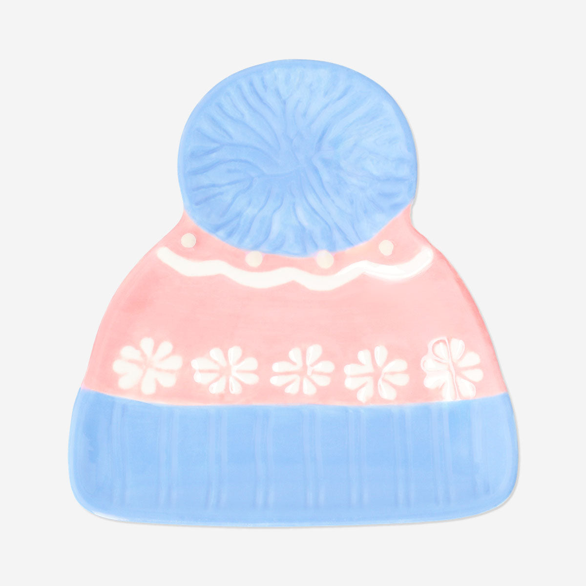 Winter beanie dish from Flying Tiger Copenhagen, 16x16 cm, featuring a cozy, textured design perfect for kitchen use.