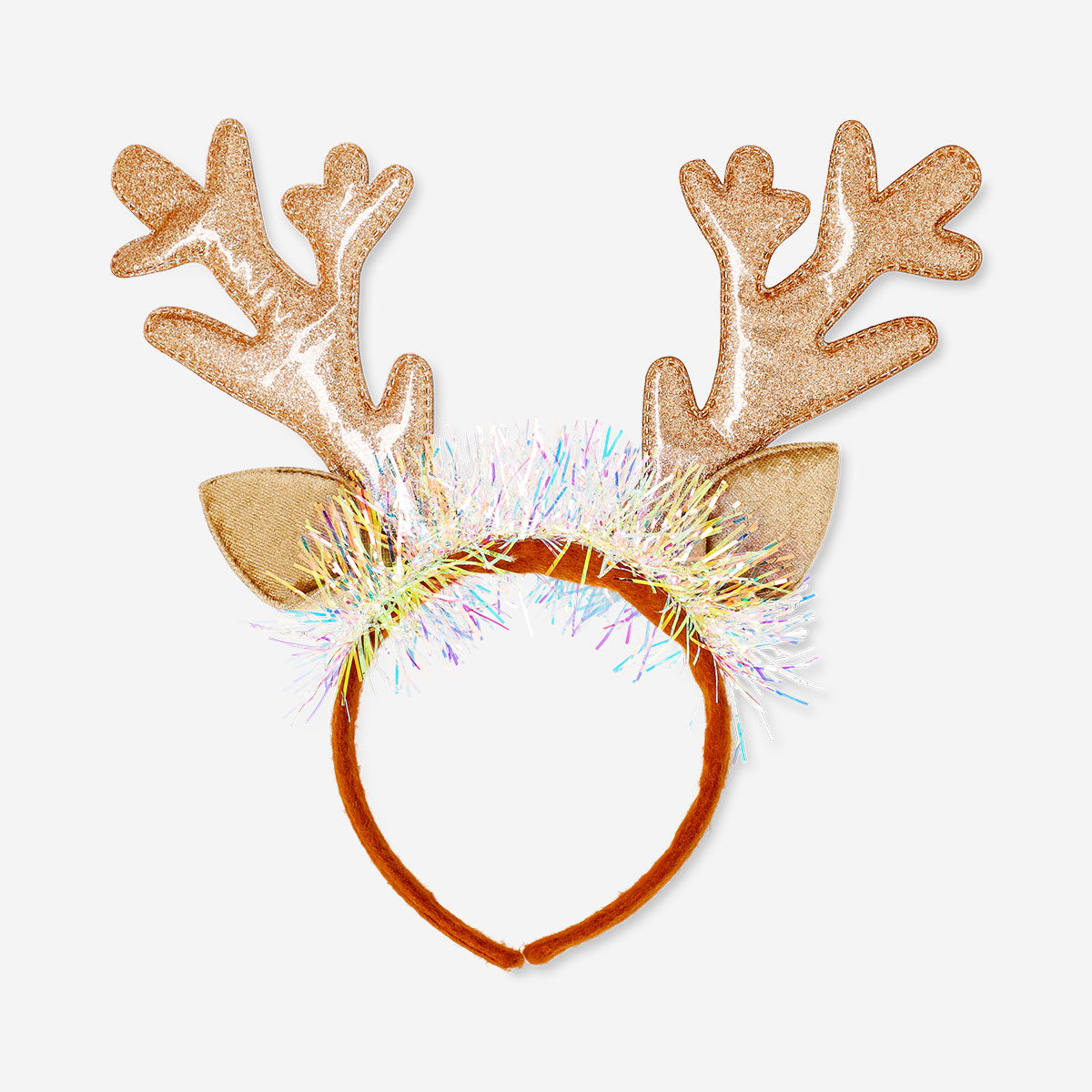 Reindeer hairband with antlers for party occasions, featuring festive antler design by Flying Tiger Copenhagen.