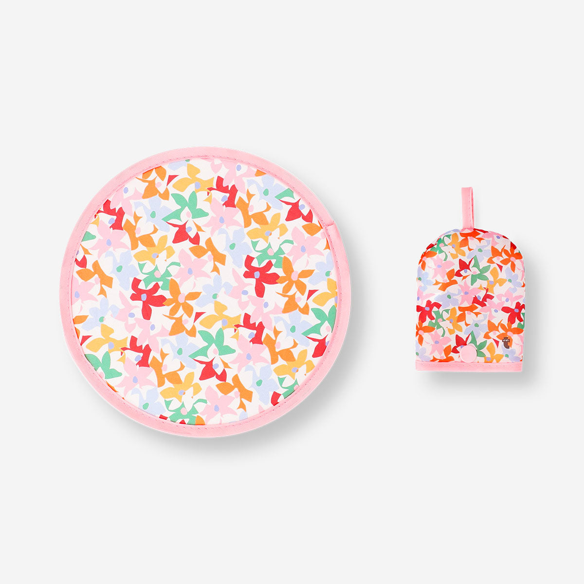 Foldable fan - Flower print