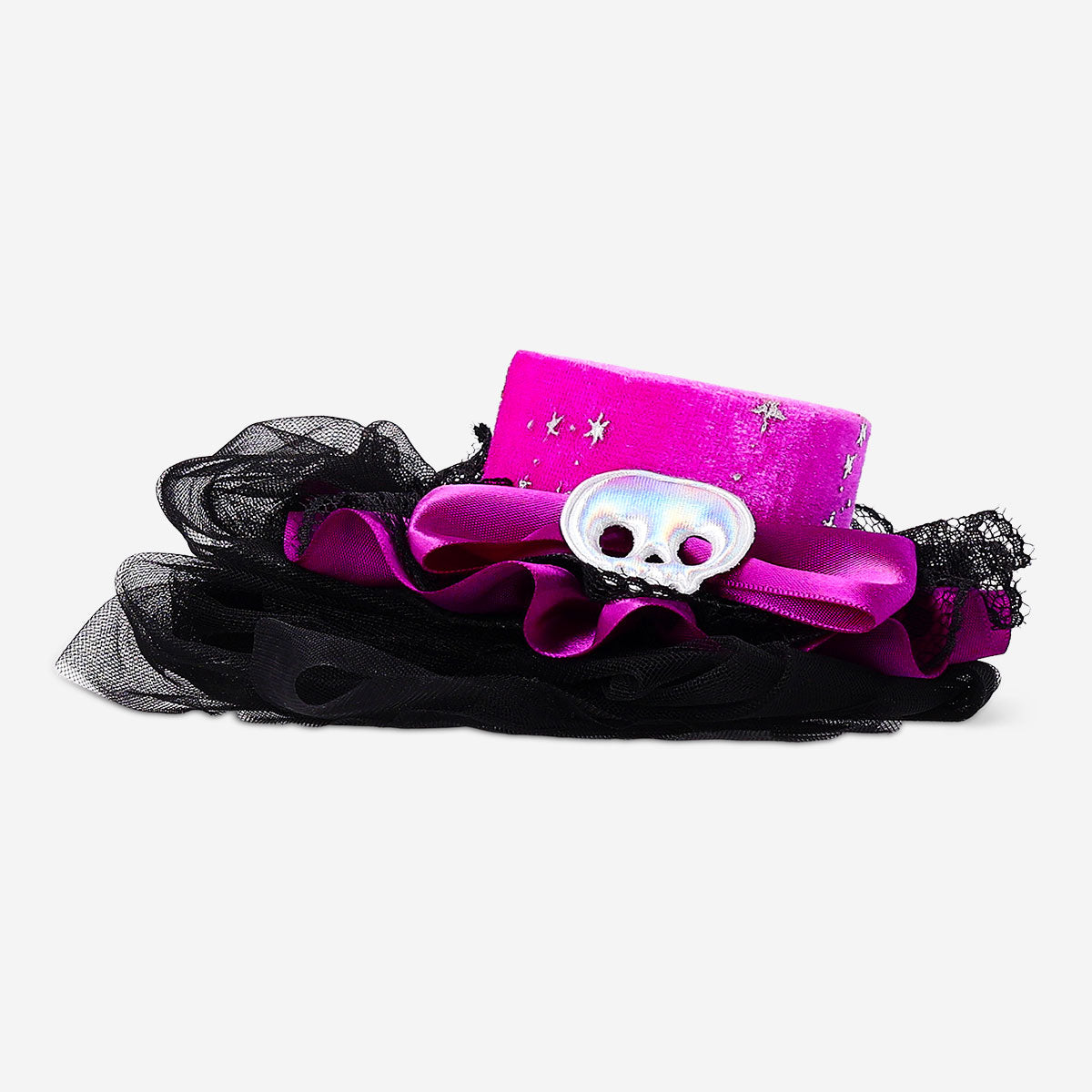 Adult party hair clip with veil accessory by Flying Tiger Copenhagen, featuring a decorative veil for costume or party wear.