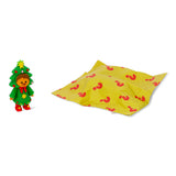 Flying Tiger Copenhagen collectible surprise toy featuring a cute elf in festive costume, ideal for holiday decorations or gift-giving.