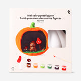 DIY autumn figures craft kit featuring pumpkin shapes from Flying Tiger Copenhagen, perfect for fall hobby decorating.