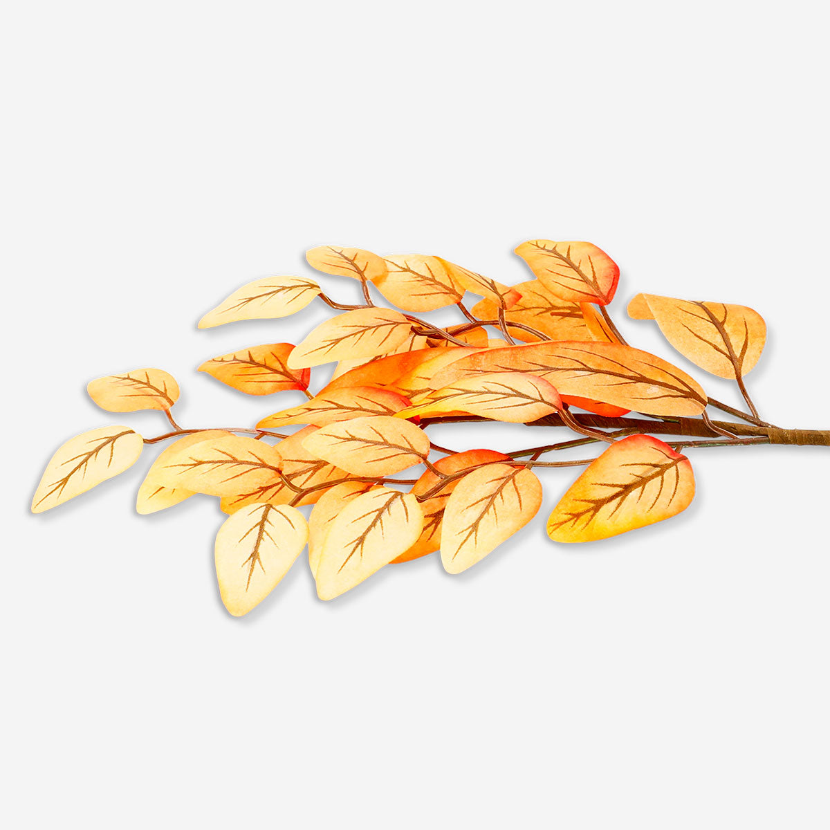Decorative autumn leaves branch for home decor, featuring vibrant fall foliage from Flying Tiger Copenhagen.