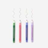 Set of four Flying Tiger Copenhagen drawing pens for journaling, featuring fine tips ideal for detailed sketches and writing.
