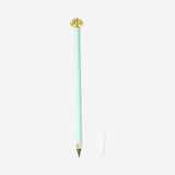 Turquoise everlasting pencil with gold clam