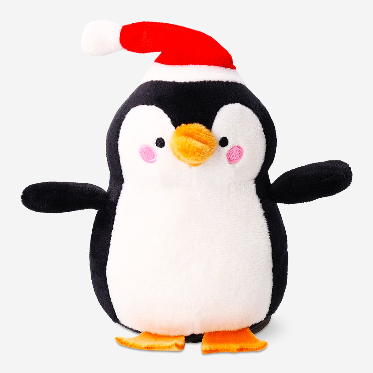 Pet toy - Penguin with Santa hat
