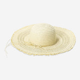 Adult summer straw hat with bow by Flying Tiger Copenhagen, lightweight textile design, stylish sun protection for warm weather.