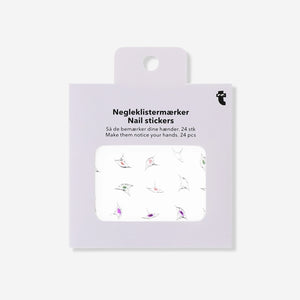 Flying Tiger Copenhagen 3D stone nail stickers for personal care, featuring decorative gemstone accents for manicures.