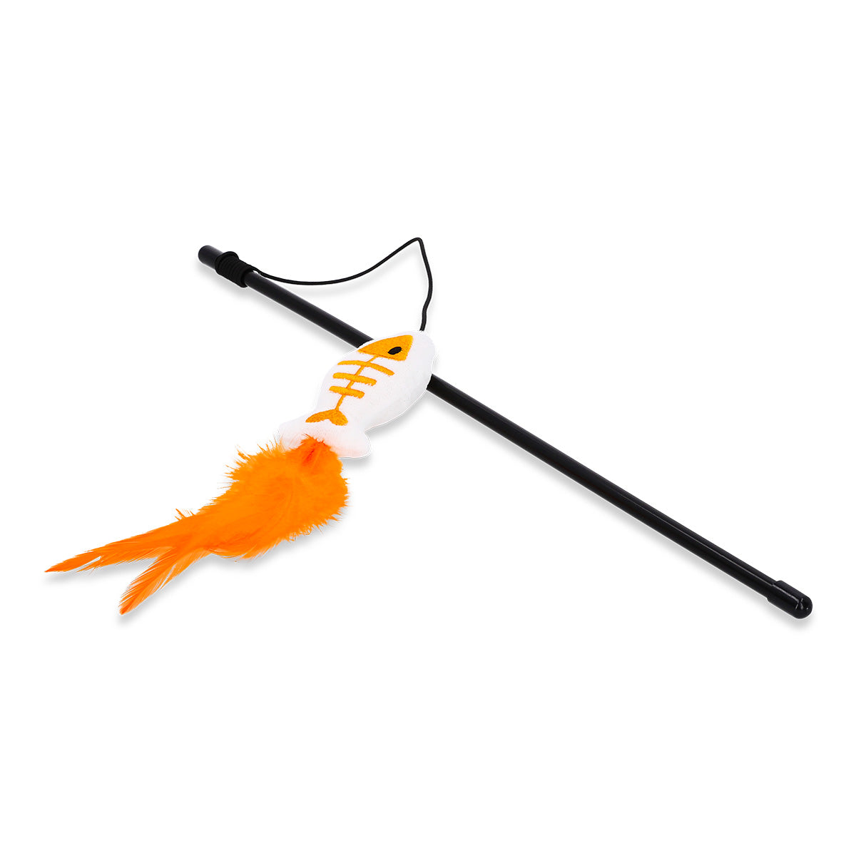 Flying Tiger Copenhagen fish skeleton pet toy for leisure, made of durable material, designed for playful cats and dogs.