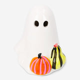 Luminous ghost decoration with pumpkins and LED light for home decor, by Flying Tiger Copenhagen.
