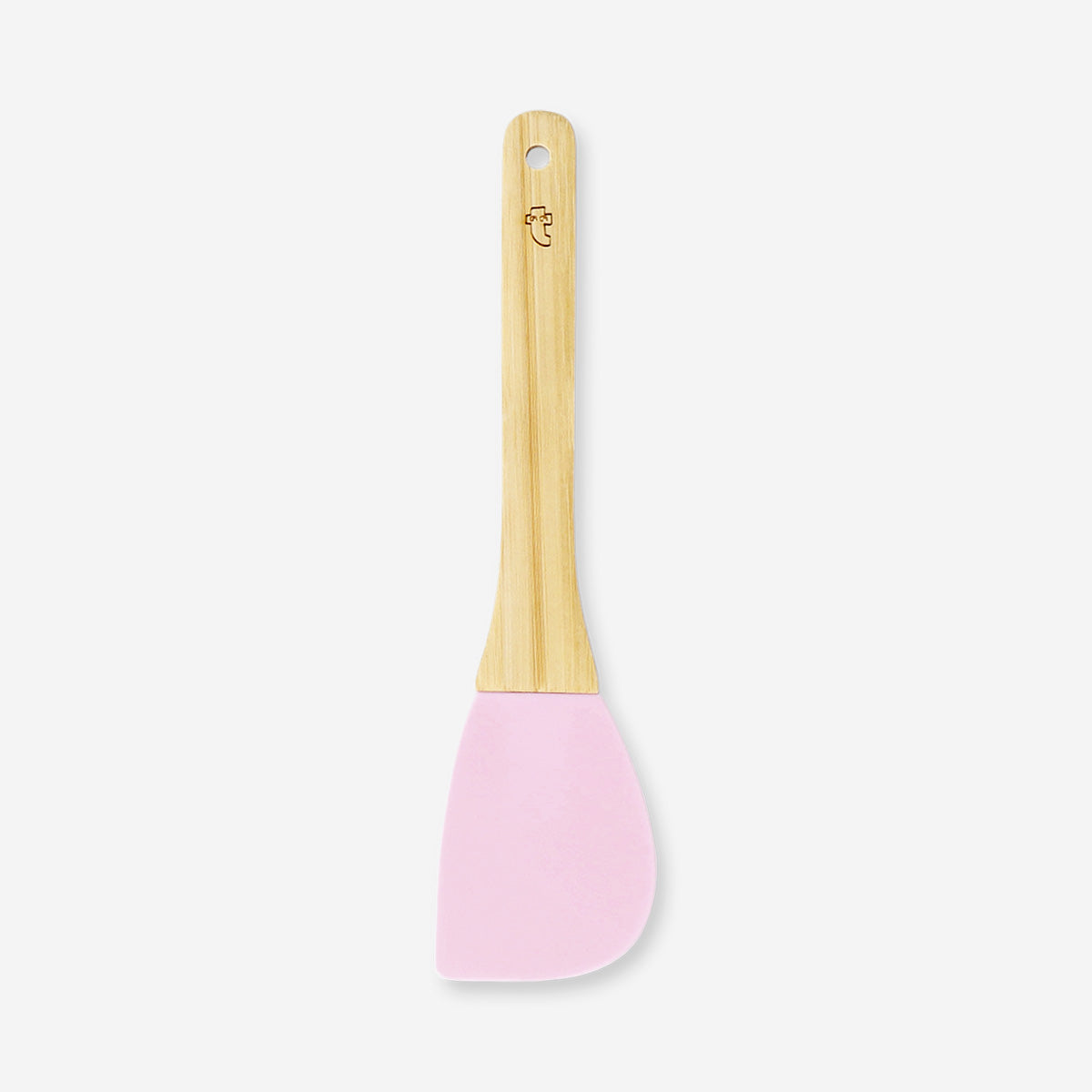 Flying Tiger Copenhagen Designer Collection 21cm scraping spatula for kitchen use, with a sleek ergonomic handle and durable silicone head.