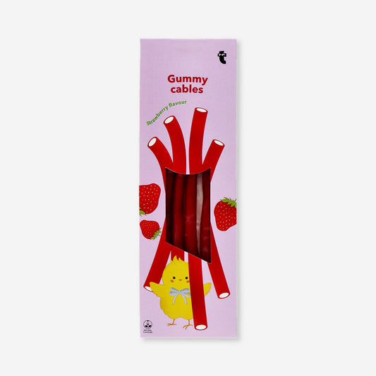 Karkkikaapelit - mansikan makuiset