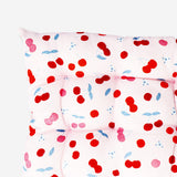 Seat cushion with berry print - 40x40 cm